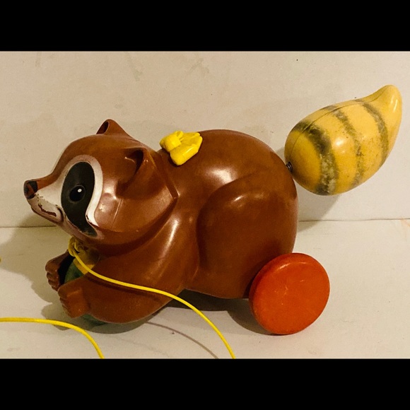 Vintage Fisher Price Raccoon - Picture 5 of 8